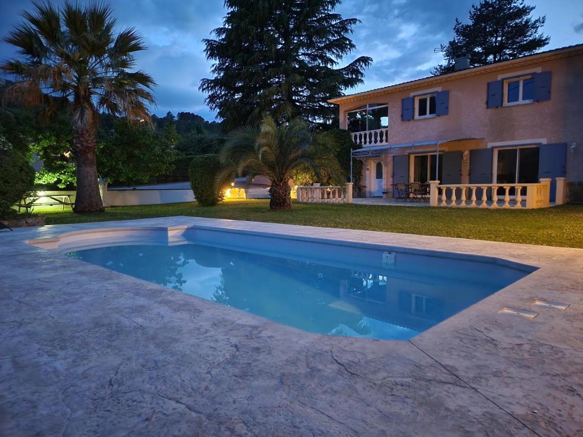 La Bastide Bleue Villa Anduze Ngoại thất bức ảnh